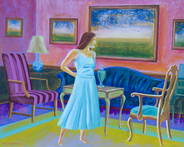 painting, fine art, impressionist painting, expressionist painting