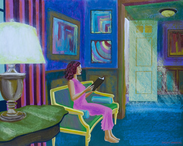 painting, fine art, impressionist painting, expressionist painting