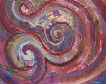 painting, fine art, abstract painting