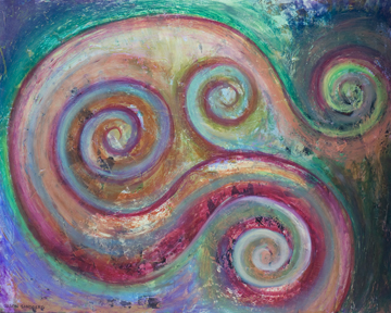 painting, fine art, abstract painting