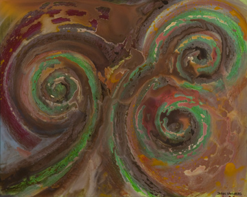 painting, fine art, abstract painting