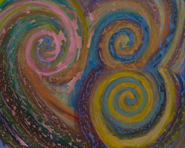 painting, fine art, abstract painting