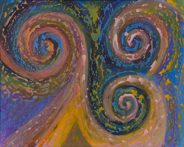 painting, fine art, abstract painting