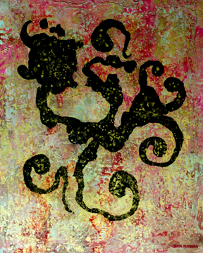 painting, fine art, abstract painting