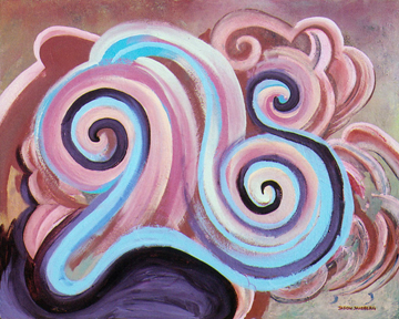 painting, fine art, abstract painting