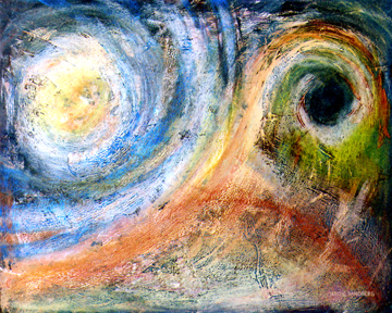 painting, fine art, abstract painting