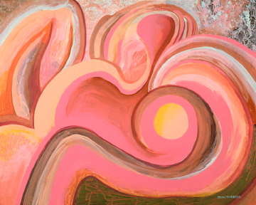 painting, fine art, abstract painting