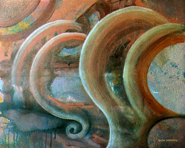painting, fine art, abstract painting